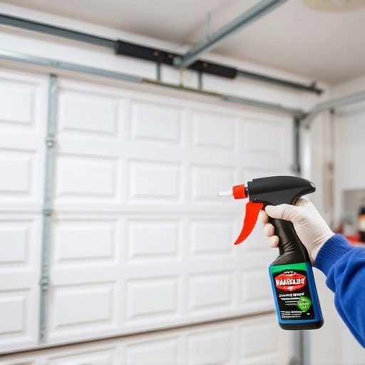 how to lubricate garage door rollers and hinges safely