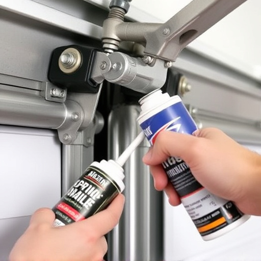 how to lubricate garage door rollers and hinges safely