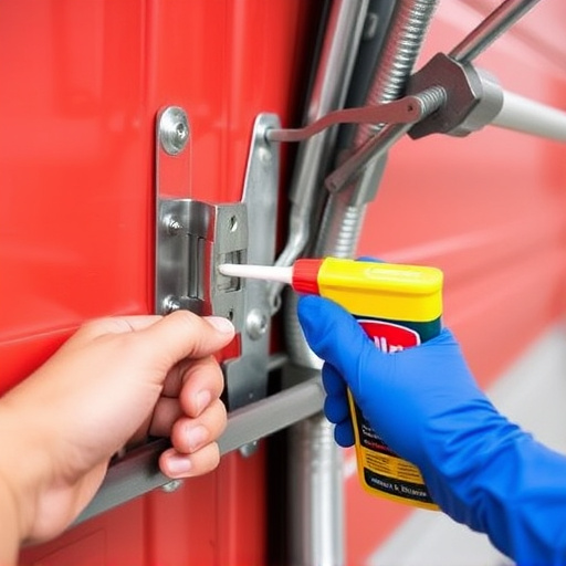 how to lubricate garage door rollers and hinges safely