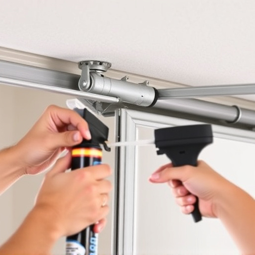 how to lubricate garage door rollers and hinges safely