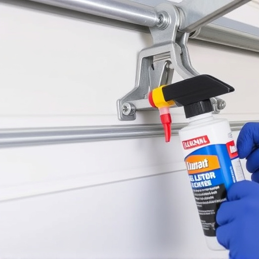 how to lubricate garage door rollers and hinges safely