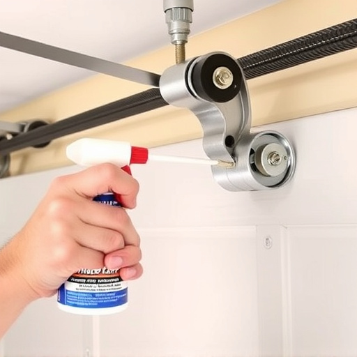 how to lubricate garage door rollers and hinges safely