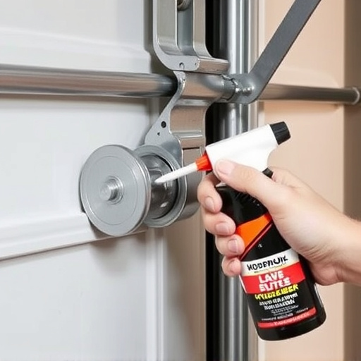 how to lubricate garage door rollers and hinges safely