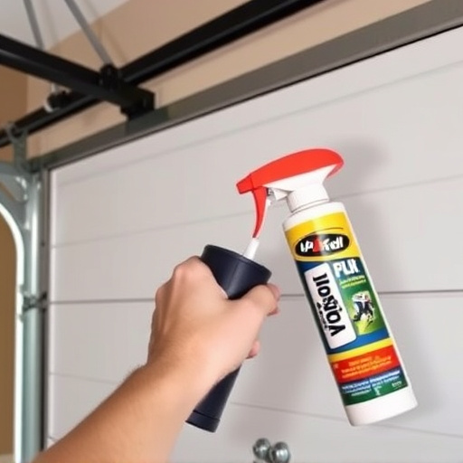 how to lubricate garage door rollers and hinges safely