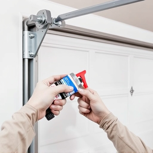 how to lubricate garage door rollers and hinges safely