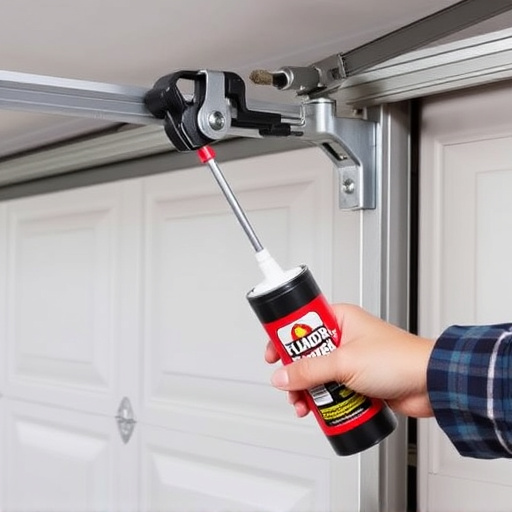 how to lubricate garage door rollers and hinges safely