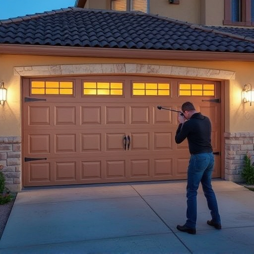 quick garage door repair in Tucson