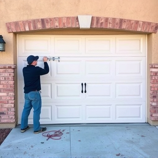 quick garage door repair in Tucson