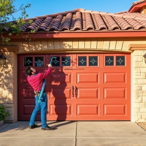 quick garage door repair in Tucson