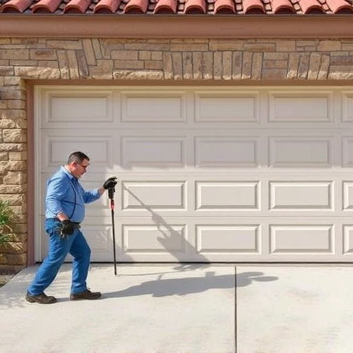 quick garage door repair in Tucson