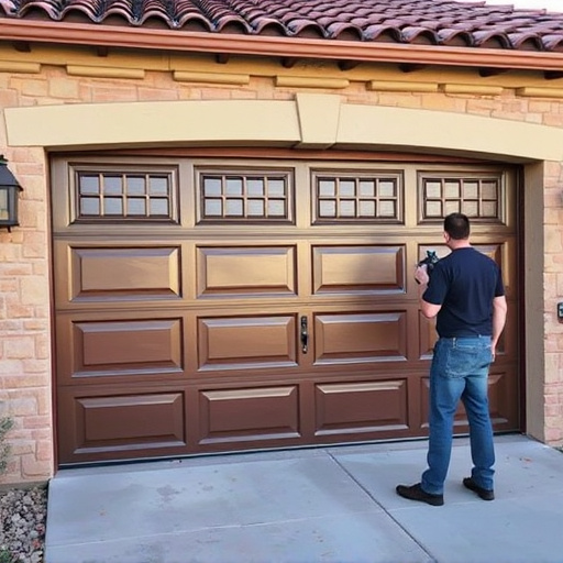 quick garage door repair in Tucson