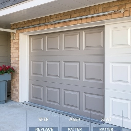when to replace vs repair a garage door panel