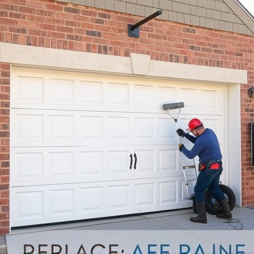 when to replace vs repair a garage door panel
