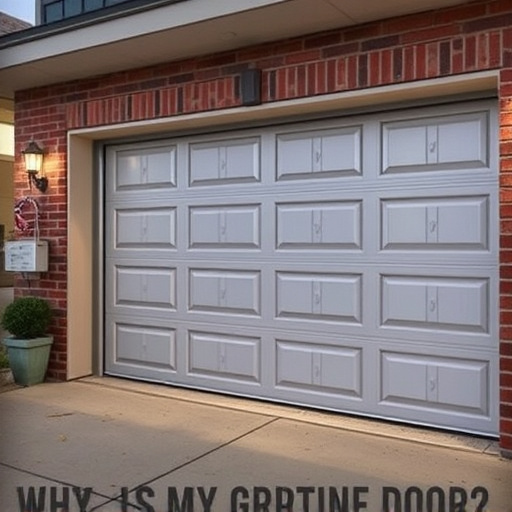 why is my garage door making grinding noises