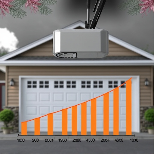average lifespan of a residential garage door opener