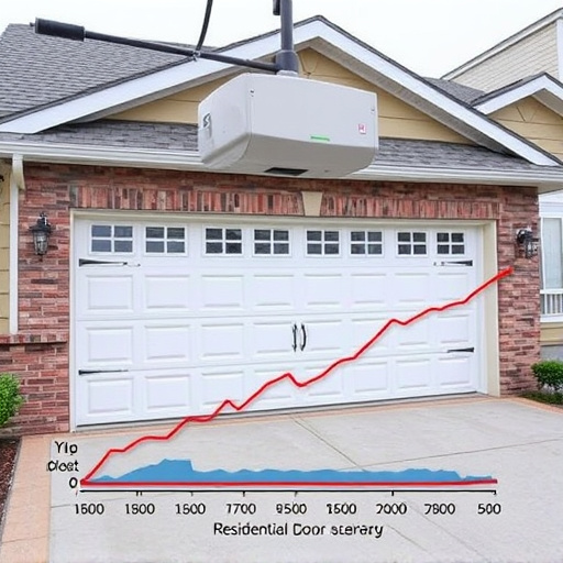 average lifespan of a residential garage door opener