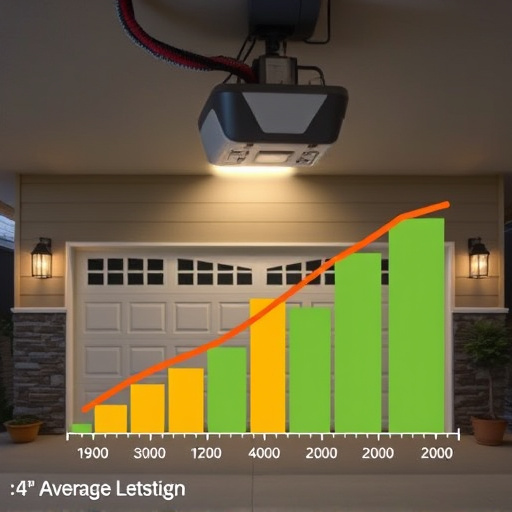 average lifespan of a residential garage door opener