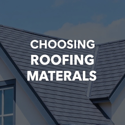 Choosing Roofing Materials