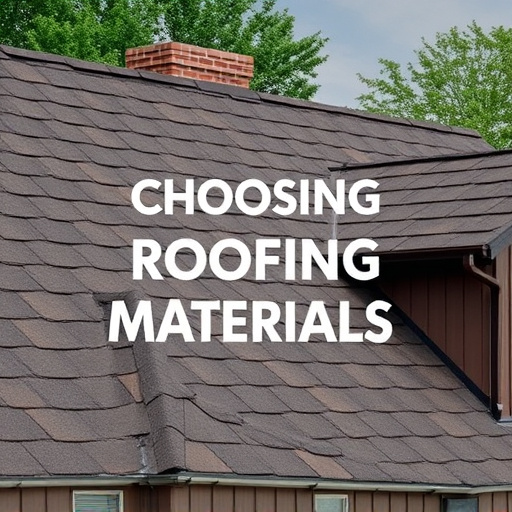 Choosing Roofing Materials