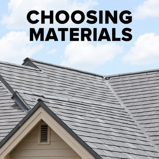 Choosing Roofing Materials