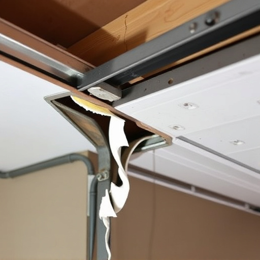common causes of broken garage door tracks and rollers