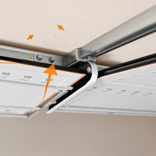 common causes of broken garage door tracks and rollers