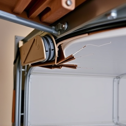 common causes of broken garage door tracks and rollers