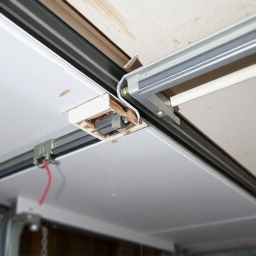 common causes of broken garage door tracks and rollers