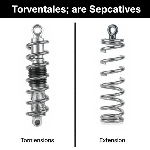 difference between torsion and extension springs explained