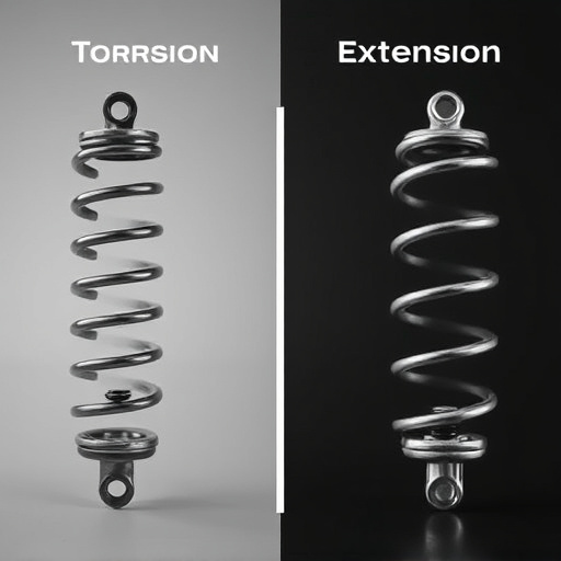 difference between torsion and extension springs explained