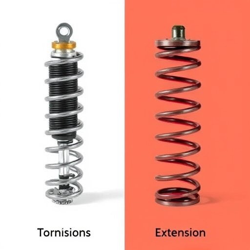 difference between torsion and extension springs explained