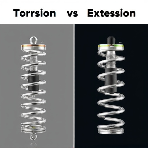 difference between torsion and extension springs explained
