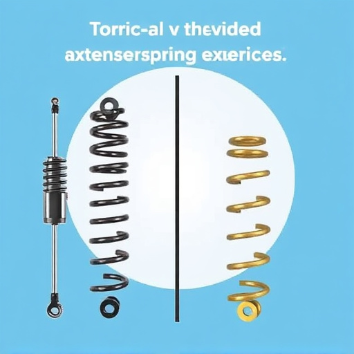difference between torsion and extension springs explained