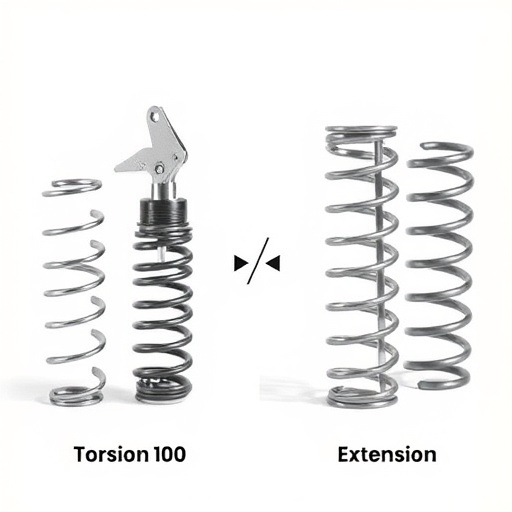 difference between torsion and extension springs explained