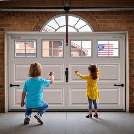 garage door safety tips for families with children