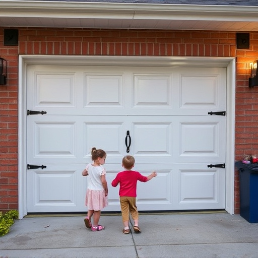 garage door safety tips for families with children