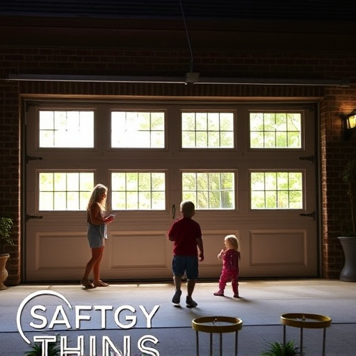 garage door safety tips for families with children