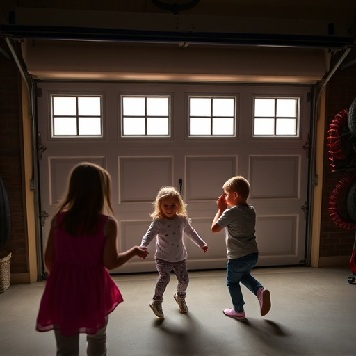garage door safety tips for families with children