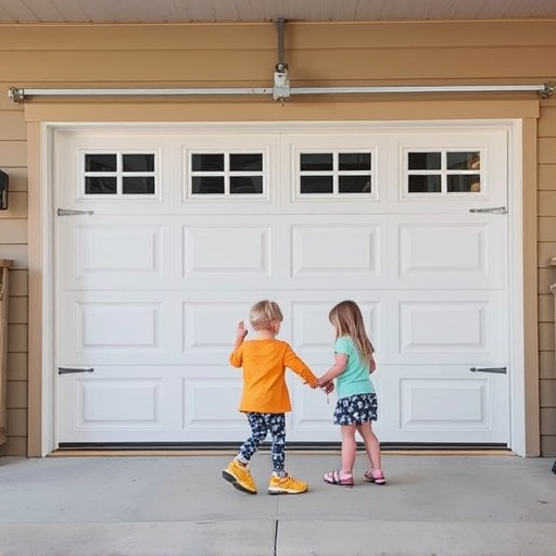 garage door safety tips for families with children