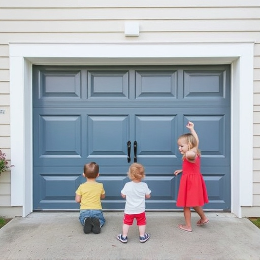 garage door safety tips for families with children