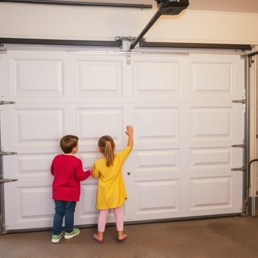 garage door safety tips for families with children