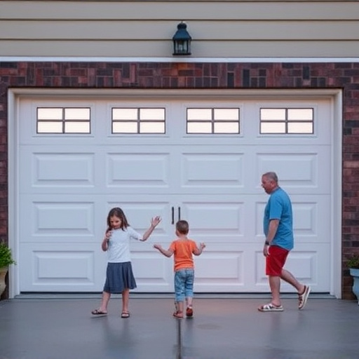 garage door safety tips for families with children