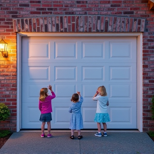 garage door safety tips for families with children