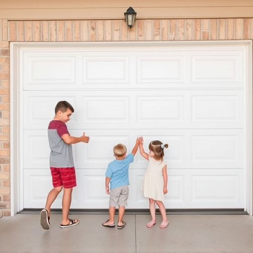 garage door safety tips for families with children