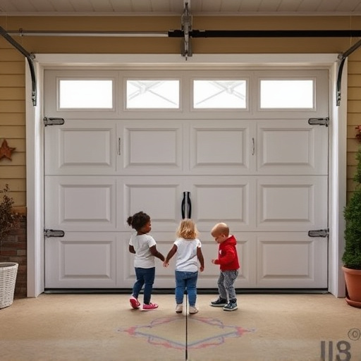 garage door safety tips for families with children