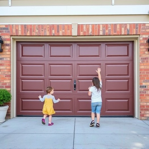 garage door safety tips for families with children