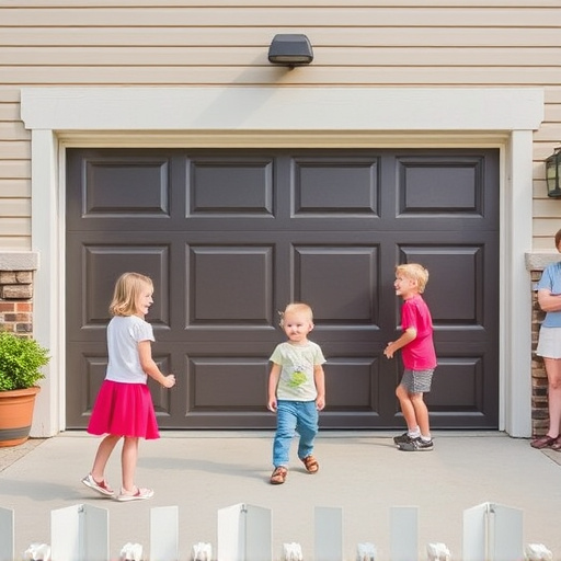 garage door safety tips for families with children