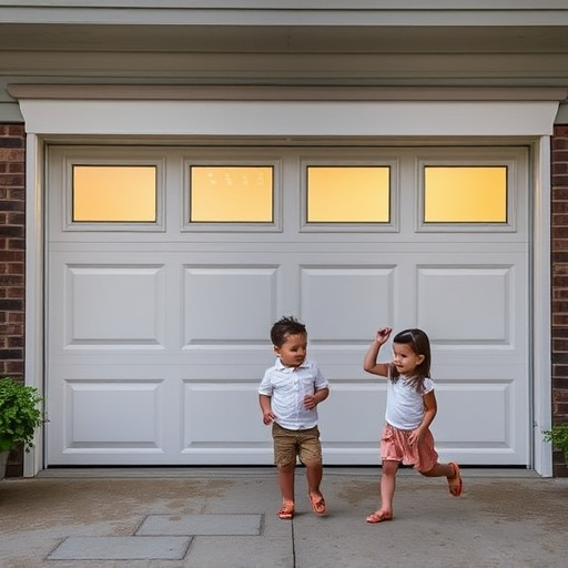 garage door safety tips for families with children