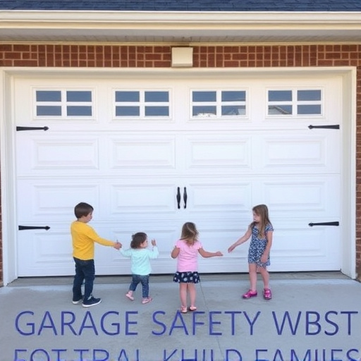 garage door safety tips for families with children