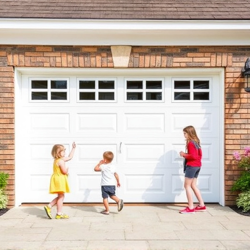 garage door safety tips for families with children